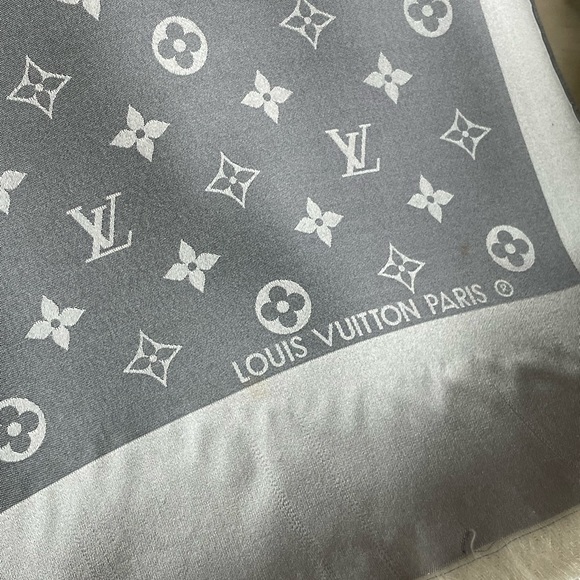 Louis Vuitton Silk Falling Monogram Stole - Picture 9 of 15